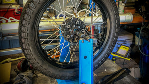 Converting my URAL from a Tubed Tyre to a Tubeless Tyre