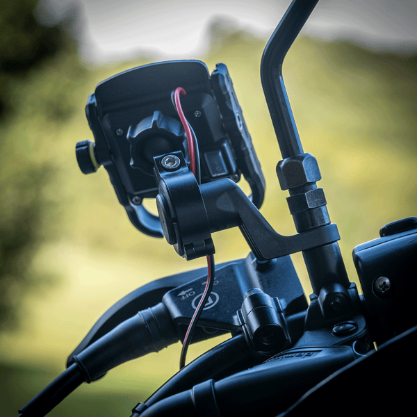 PA021 Mirror Mount for Phone Mount with USB Charging Port