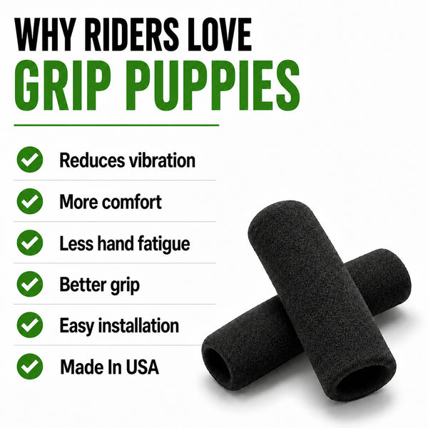 Grip Puppy Motorcycle Comfort Grips