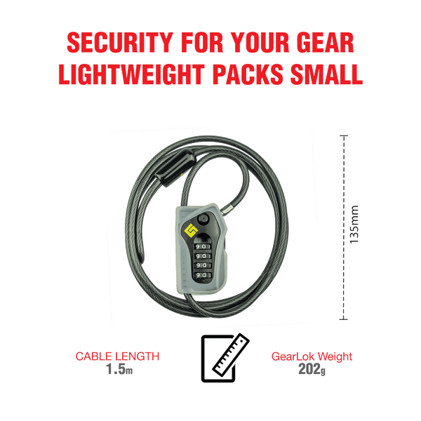 Gearlok Lock and Cable