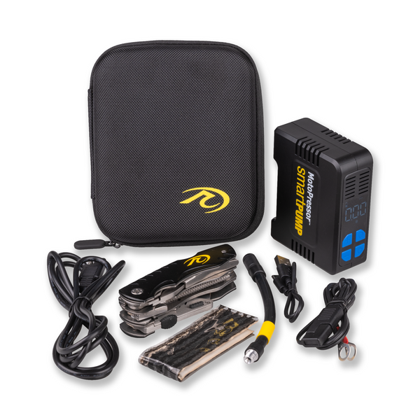 MotoPressor SmartPUMP Combo Kit – Cordless Tyre Inflator & Puncture Repair Tool