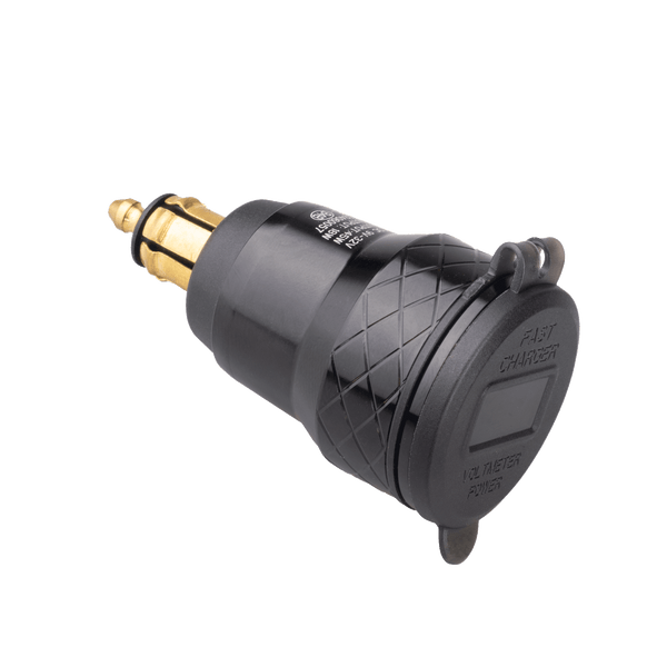 PA032 Plug in dual port USB power adapter/voltmeter