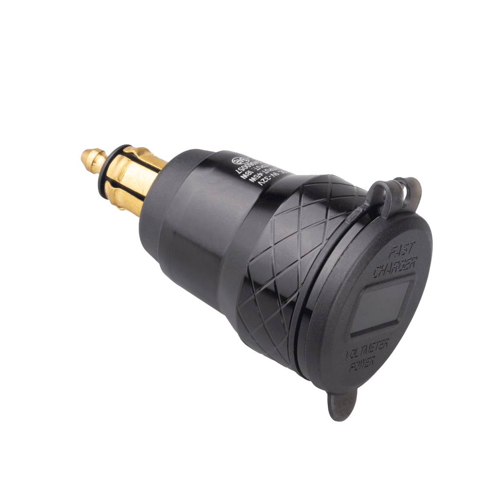 PA032 Plug in dual port USB power adapter/voltmeter