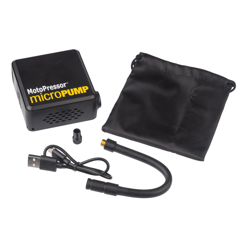 MotoPressor MicroPUMP and Puncture Repair Tool Combo