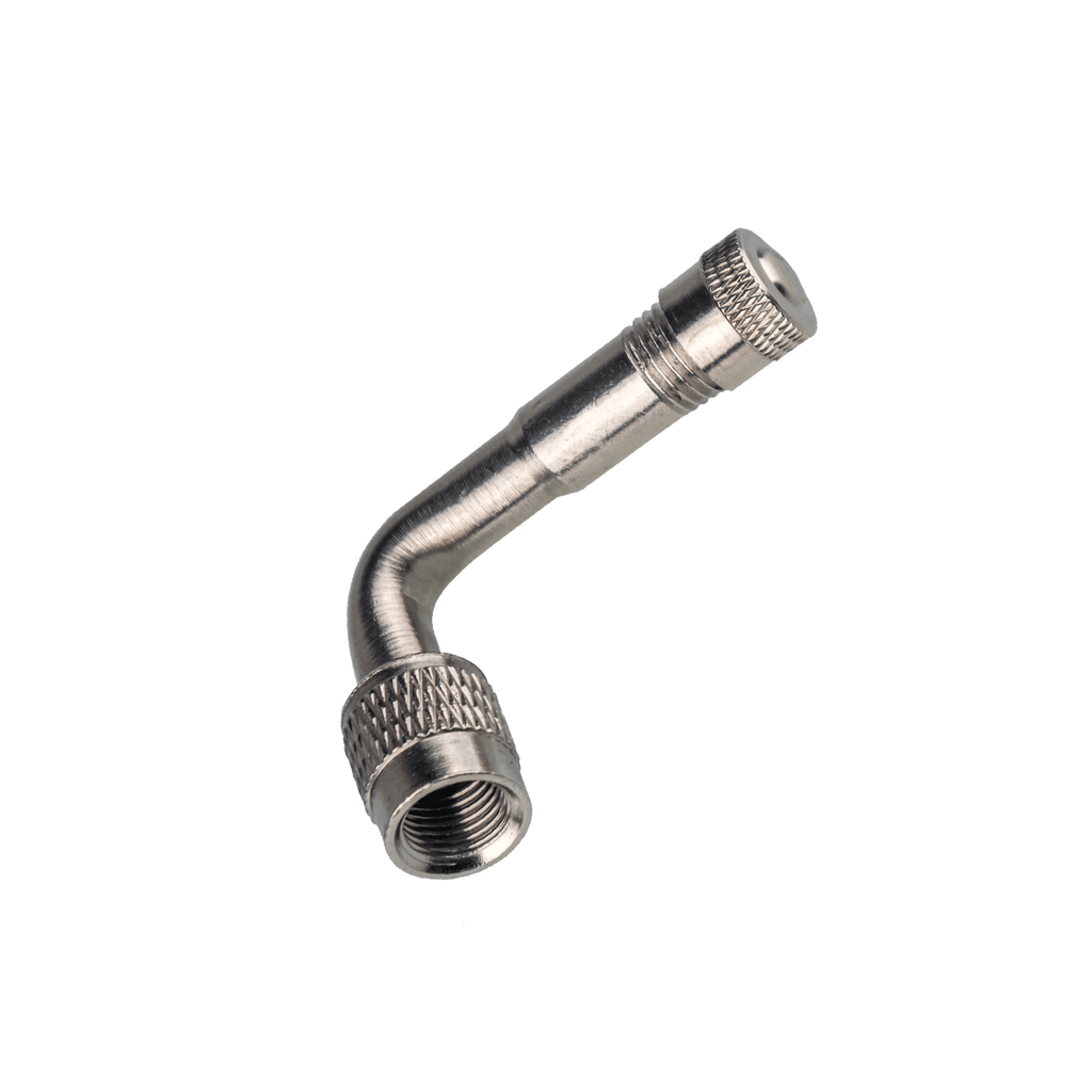 90 Degree Valve Extension Brass or Silver
