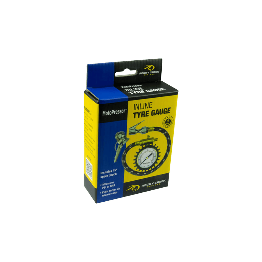MotoPressor Inline Tyre Gauge