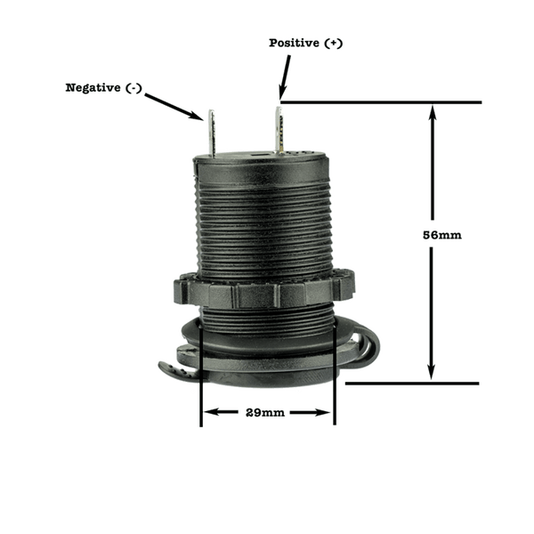 PA015 Standard lighter socket
