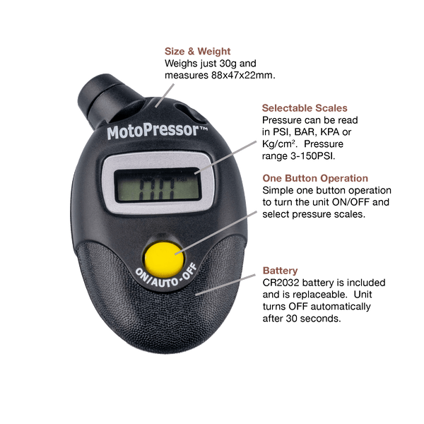 Motopressor Digital Tyre Gauge V2