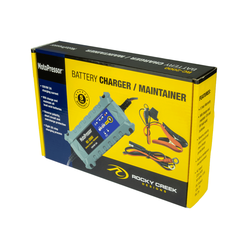 RC-2000 MotoPressor Battery Charger/Maintainer