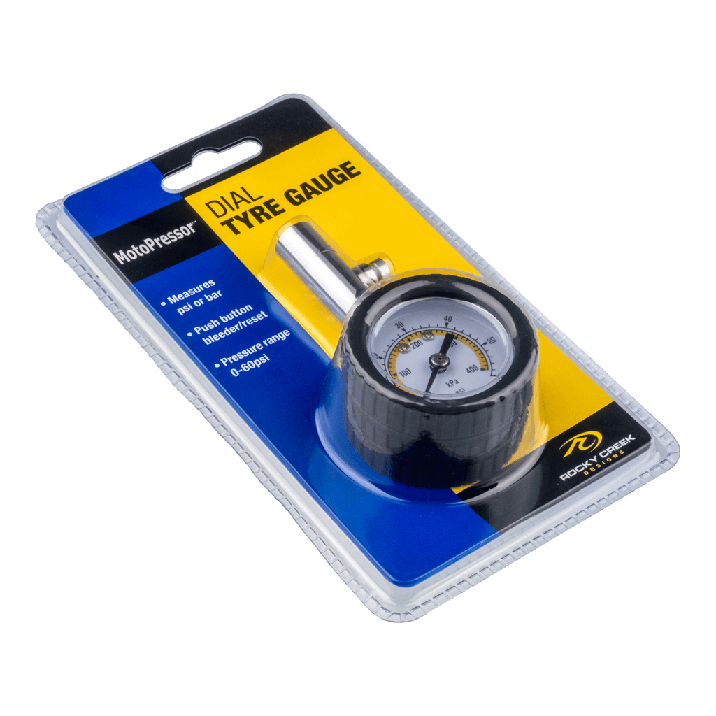 MotoPressor Dial Tyre Gauge