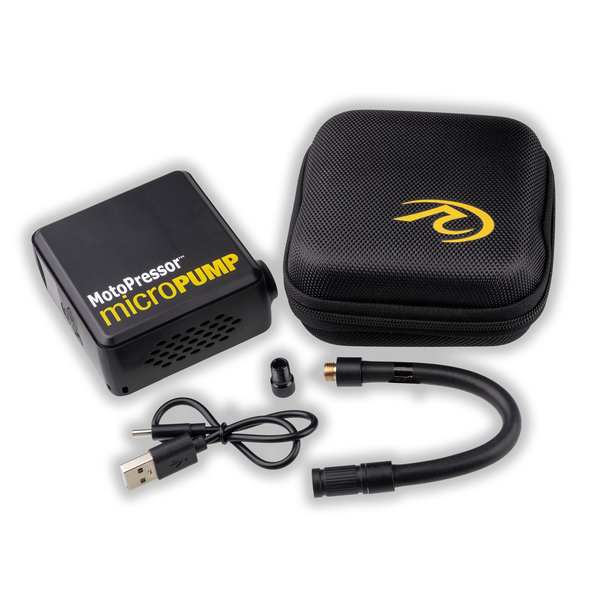 MotoPressor MicroPUMP – Compact Cordless Motorcycle Tyre Inflator