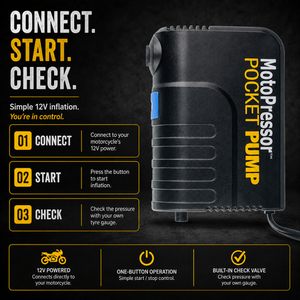 MotoPressor PocketPUMP V2 connect start check operation guide