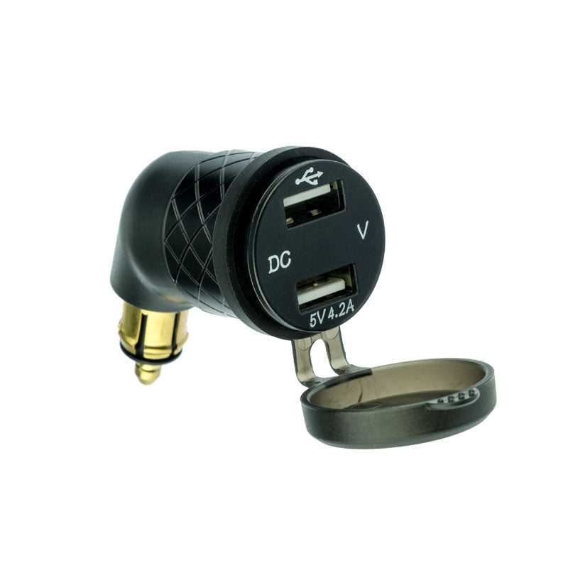 PA022 Dual Port USB Power Adapter & Voltmeter